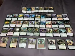 MTG Plants +Ooze+Fungal Themed Magic The Gathering Card Lot+ Xtra Added ! - Image 1