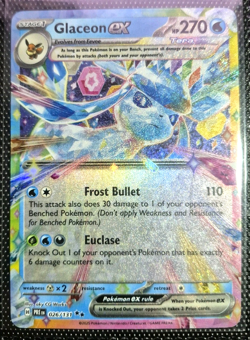 COMPLETE Eeveelution English EX + Stickers 9 Card Set NM Prismatic Evolutions! - Image 4