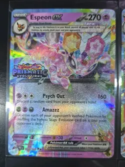 STAMPED COMPLETE Prismatic Evolutions Eeveelutions EX Promo Cards Set! All NM - Image 2