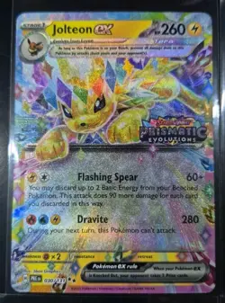 STAMPED COMPLETE Prismatic Evolutions Eeveelutions EX Promo Cards Set! All NM - Image 5