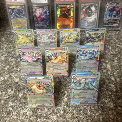 9 Card Eeveelution EX Complete Set NM Prismatic Evolutions Umbreon Eevee English - Image 1