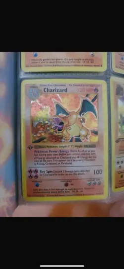 charizard pokemon card 1st edition - Image 1