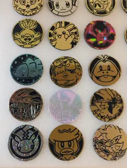 Official Pokemon TCG Jumbo Coins Lot Of 20 NO DUPLICATES - Image 2