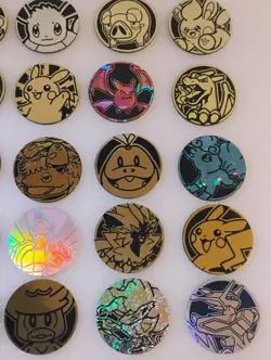 Official Pokemon TCG Jumbo Coins Lot Of 20 NO DUPLICATES - Image 3