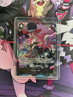 Perona (Alt Art) EB03-045 SR ONE PIECE Heroines Edition Japanese Near Mint - Image 2