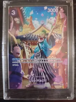 Uso-Hachi (SP) ST18-001 - Royal Blood (OP-10) One Piece CCG Rare Holo M/NM - Image 1