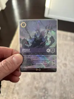 Lorcana Ursula's Return URSULA SEA WITCH QUEEN 38/P1 Promo Enchanted - Image 3