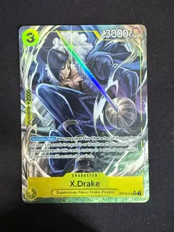 X.Drake (OP10-114 ALT ART) One Piece PRB02 The Best Vol.2 (English) - Image 1