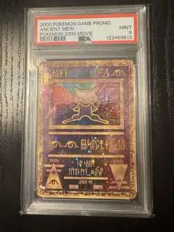 PSA 9 Mint 2000 Pokemon Game Promo Ancient Mew Pokemon 2000 Movie - Image 1