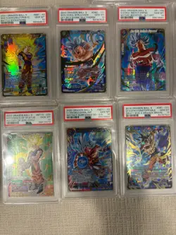 PSA 10 Dragon Ball Super Card Game Goku Collection - Image 2