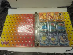 Pokemon Topps Cards Series 1 Blue Logo COMPLETE SET 90/90 With Binder - Image 1