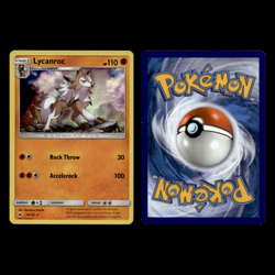 6x Lycanroc Lot Rockruff 76.0 Sun Moon Burning Shadows Pokemon Cards Collection - Image 3