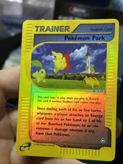 Pokemon Park 131/147 Aquapolis 2002 Reverse Holo e-Series Pokemon Card TCG - Image 4