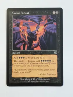 Cabal Ritual Torment Regular ~LP~ Magic The Gathering MTG 51/143 - Image 1