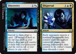 MTG Discovery // Dispersal - Foil, Guilds of Ravnica, Lightly Played, English - Image 1