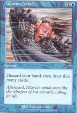 MTG Tolarian Winds, Beatdown Box Set, Heavily Played, English - Image 1