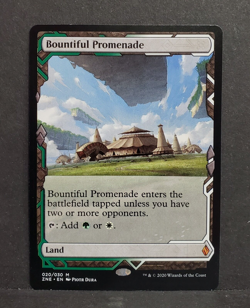 BOUNTIFUL PROMENADE Zendikar Rising Expedition MTG Magic Gathering Mythic - Image 1