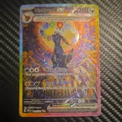 Pokemon Umbreon ex 161/131 PRE EN Holo Rare EX Full Art Card - Image 1