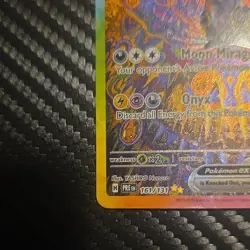 Pokemon Umbreon ex 161/131 PRE EN Holo Rare EX Full Art Card - Image 3