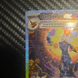 Pokemon Umbreon ex 161/131 PRE EN Holo Rare EX Full Art Card - Image 4