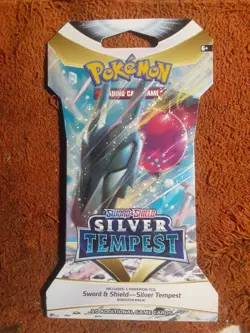 Pokemon TCG Sword & Shield - Silver Tempest Sleeved Booster Pack - Image 1