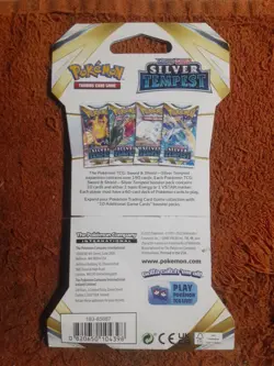 Pokemon TCG Sword & Shield - Silver Tempest Sleeved Booster Pack - Image 2