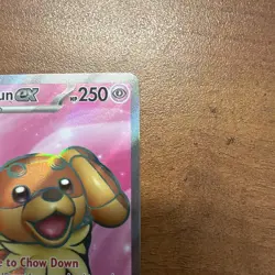 Pokemon Stellar Crown Dachsbun EX 160/142 Full Art Double Rare - Image 5
