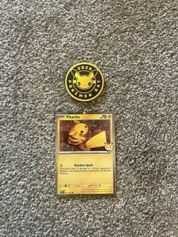 Pikachu 051 /162 Stamped 2026 Pokemon Day 30 Promo TCG With Coin - Image 1