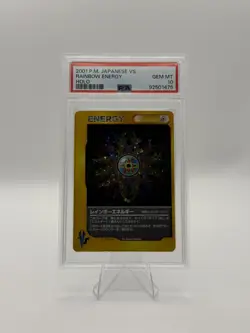 PSA 10 2001 Pokemon Japanese VS Rainbow Energy Holo GEM MT - Image 1