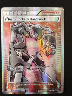Pokemon TCG Team Rocket’s Handiwork 124/124 Fates Collide - Image 1