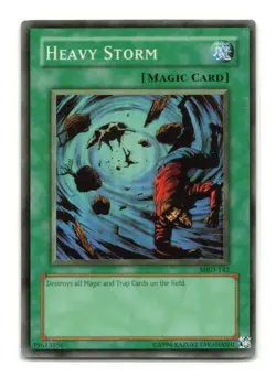 Heavy Storm - MRD-142 Super Rare - YuGiOh-LP - Image 1