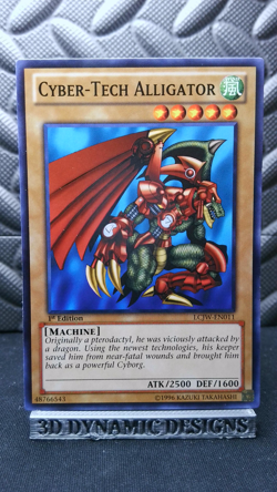 | Yugioh Cyber-Tech Alligator LCJW-EN011 1st Edition NM 🔥 | - Image 1