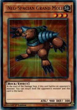 Yugioh Neo-Spacian Grand Mole DUSA-EN061 1st Edition Ultra Rare NM - Image 1