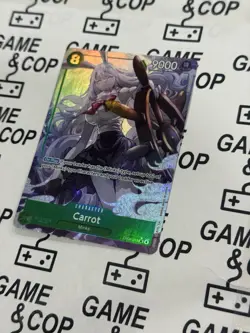 Carrot ALT ENGLISH EB04-013 SR THE AZURE SEA'S SEVEN ENGLISH OP14 ONE PIECE CARD - Image 3