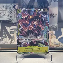 One Piece Monkey D Luffy OP10-111 R Alt Art Royal Blood English - Image 1