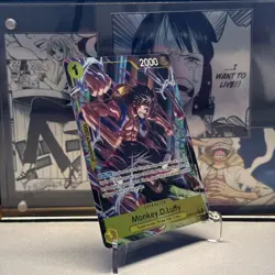 One Piece Monkey D Luffy OP10-111 R Alt Art Royal Blood English - Image 3