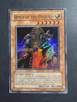 2004 Spirit of the Pharaoh AST-062 Ultra Rare Unlimited Yugioh Card VLP/NM - Image 1