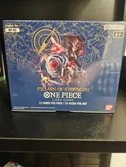 Bandai One Piece TCG OP-03 Pillars of Strength Booster Box English Sealed 810059780514 - Image 1