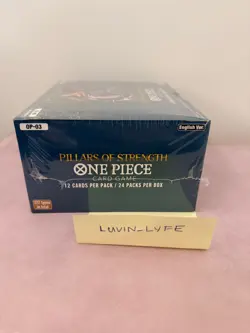 One Piece TCG: Pillars of Strength Booster Box (OP-03) (FACTORY SEALED) - Image 2