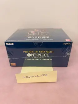 One Piece TCG: Pillars of Strength Booster Box (OP-03) (FACTORY SEALED) - Image 1