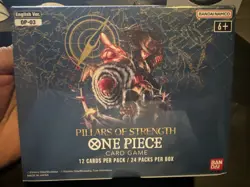 One Piece TCG: Pillars of Strength Booster Box (OP-03) (FACTORY SEALED) 810059780514 - Image 1