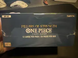 One Piece TCG: Pillars of Strength Booster Box (OP-03) (FACTORY SEALED) 810059780514 - Image 2