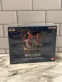 One Piece TCG: Pillars of Strength Booster Box (OP-03) (FACTORY SEALED) 810059780514 - Image 1