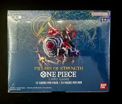 One Piece TCG: Pillars of Strength Booster Box (OP-03) (FACTORY SEALED) 810059780514 - Image 1