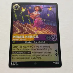 Mirabel Madrigal 35/204 Disney Lorcana Archazia's Island Super Rare Cold Foil NM - Image 1