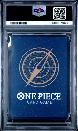 2024 ONE PIECE ULTRA DECK ST13-THE THREE BROTHERS #014 MONKEY D. LUFFY PSA 10 - Image 2