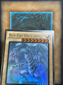 Yugioh Blue-Eyes White Dragon GLD5-EN001 Gold Ghost Rare Limited Edition NM - Image 5