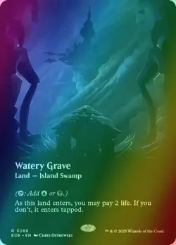 Watery Grave - Borderless Foil - Edge of Eternities - EOE R 0286 - Image 1