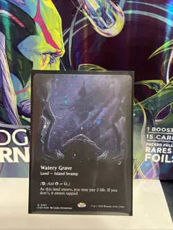 Watery Grave (Borderless) (Galaxy Foil) Edge of Eternities Foil - Image 1