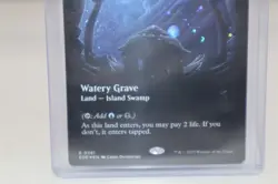 R 0381 Watery Grave GALAXY FOIL BORDERLESS VIEWPORT Edge of Eternities MTG Card - Image 3